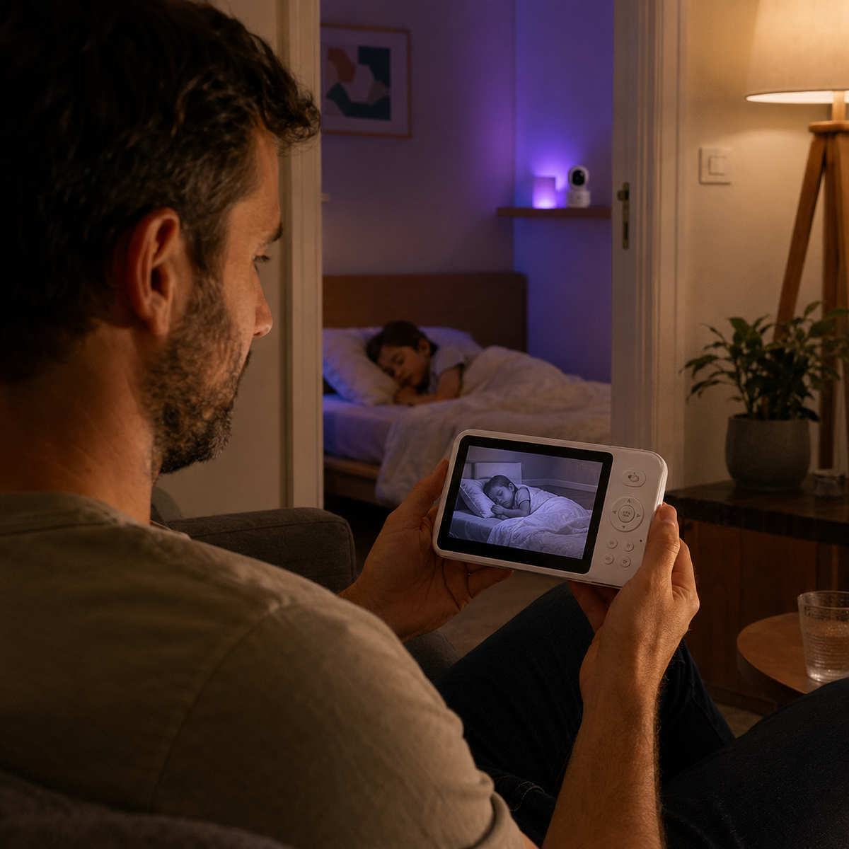 DreamGuard Pro™-מצלמת התינוק שתאפשר לכם לראות שהכול רגוע בלי להיכנס לחדר
